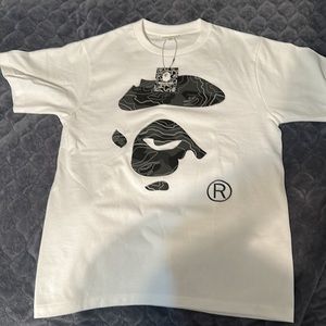 Bathing Ape T-Shirt Size Small - White - 100% Authentic